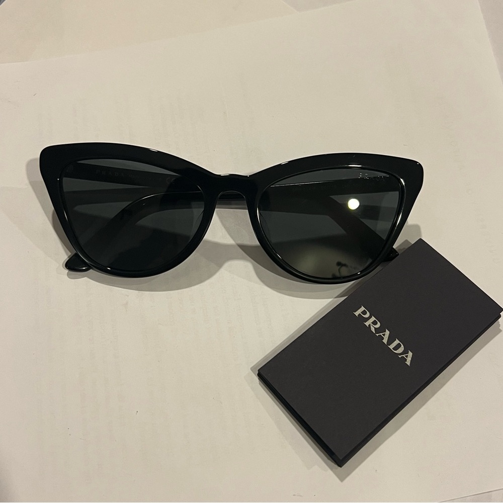 Prada Cat-Eye Sunglasses *NEVER WORN, BRAND NEW CONDITION* - Picture 5 of 6